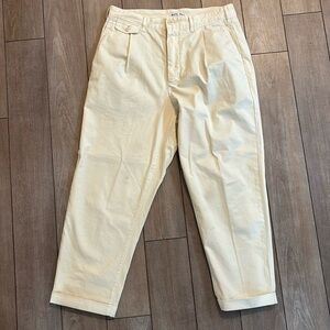 NEW Alex Mill Standard Pleated Chino Pants - Size 30